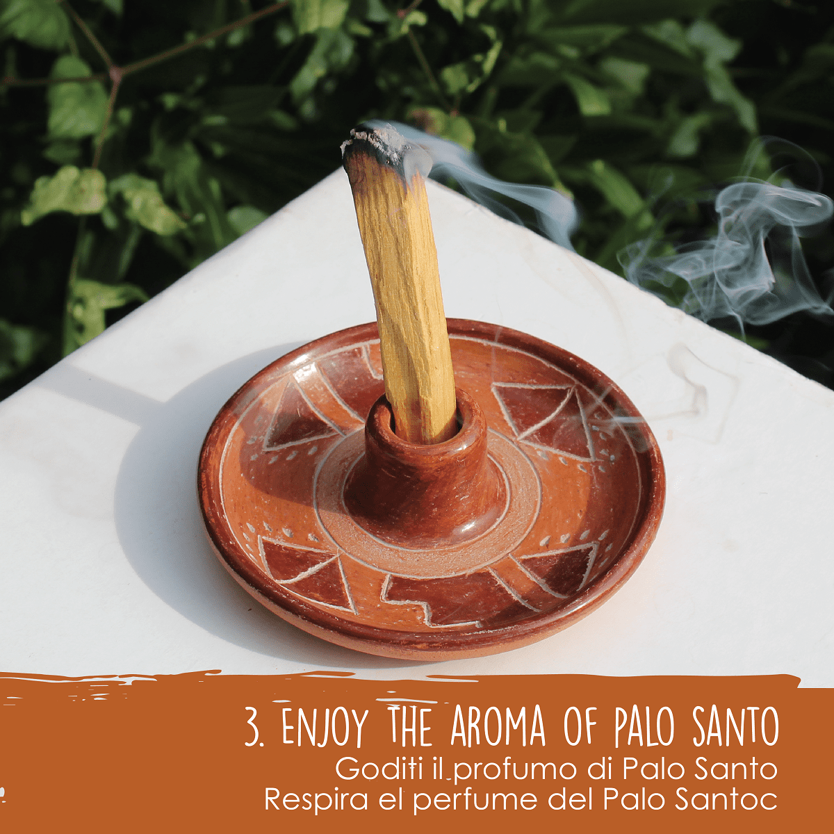 Palo Santo / Incense Holder – SIMPLE AS IS